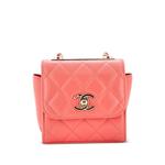 Маленькая сумка через плечо Trendy CC Clutch with Chain Quilted Lambskin 1