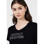 Harley-Davidson® Willie G™ Skull Bling V-образный вырез 3