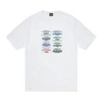 Футболки с коротким рукавом Stussy Codes Tee 'White' 1