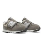 Кроссовки New Balance 574 New-B Hook & Loop Toddler Wide 'Rain Cloud Silver Metallic' 8