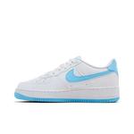 Кроссовки Nike Air Force 1 GS 'White Aquarius Blue' 3