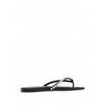Gigi crystal-embellished thong sandals 2