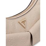 logo-embossed flap-pockets shoulder bag 4