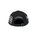 Кепка Supreme City Patches 6-Panel 'Black' 4