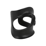 Браслет Ferragamo Large Sculptural Cutout Bracelet «Черный» 1