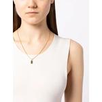 18kt yellow gold jade pendant necklace 2