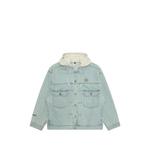 Джинсовая куртка с капюшоном 1