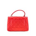 Trendy CC Top Handle Bag Quilted Lambskin Small shoulder bag 4