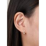 TOMEI Rouge Collection Мини-серьги-капли с сердечками, розовое золото 750/18K 4