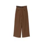 belted pleated trousers 2