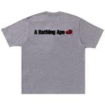 Футболки BAPE Circular Ape Head Relaxed Fit Tee 'Серый' 2
