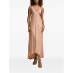 V-neck tie-back dress 1