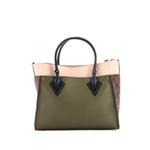 Сумка-тоут On My Side Leather with Monogram Canvas MM 2