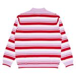 Поло Supreme Stripe Zip Long-Sleeve Polo 'Light Purple' 2