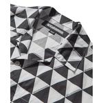 Верхняя одежда Neighborhood Triangle Pattern Hawaiian Shirt 'Grey' 3