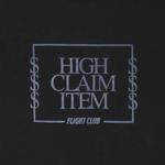 Футболки Flight Club High Claim Item T 'Black/Navy' 3