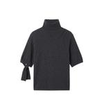 tie-detail roll-neck sweater 1