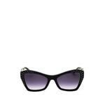 crystal-embellished cat-eye sunglasses 1