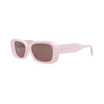Солнцезащитные очки Gucci Square-Frame Recycled Acetate 'Pink/Brown' 3