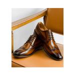 Дерби из винтажной кожи с мыском Wing Tip DS139-51-52-53 5