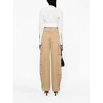 Брюки карго с завышенной талией 3