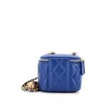 Стеганый мини-клатч Pearl Crush Vanity Case с цепочкой 2