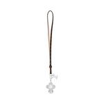 Брелоки и шнурки Louis Vuitton Mini Vivienne Strass Bag Charm «Palladium-Toned Metal And Zircons» 1