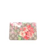 Сумка через плечо Dionysus Bag Blooms Print Super Mini из канваса с узором GG 2