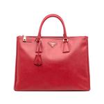 Большая сумка-сэтчел Saffiano Lux Galleria Double Zip (2010-2025 годы) 1