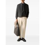 dark grey multimélange Oasi Cashmere Elements bomber jacket 2