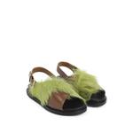 Fussbett faux-fur sandals 2