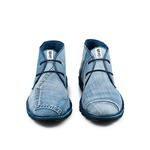 STAGE JEANS ботинки - Сделаны из 100% переработанных материалов в Италии из переработанных джинсов и автомобильных шин для подошв. Коллекция джинсов Desert Boots - Синий 2