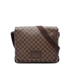 Сумка через плечо Damier Ebene Brooklyn MM (2011 год) 1