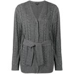 cashmere blend cable knit cardigan 1