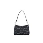 Каллиграфический монограммный набор сумок 2 Way Shoulder Bag Set - Black 2
