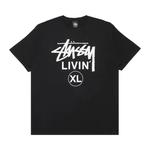 Футболки Stussy Livin' XL Tee 'Black' 1