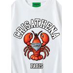 Футболка Crisathena Lobster в белом/красном 3