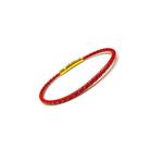 Кожаный браслет LITZ (3 мм) BR02red 2