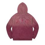 Молнии Supreme x True Religion Zip Up Hooded Sweatshirt 'Eggplant' 2