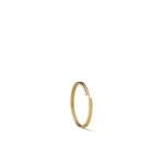 Серьга Double Hoop 20 из желтого золота 1