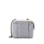 Стеганый мини-клатч Pearl Crush Vanity Case with Chain Quilted Lambskin 2