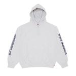 Худи Supreme Collegiate Sleeve Hooded Sweatshirt 'Ash Grey' 1