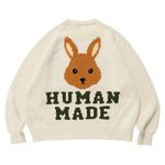 Свитеры Human Made Raglan Knit Sweater 'White' 2