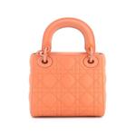 Ultra Matte Lady Dior Chain Bag Cannage Quilt Calfskin Mini shoulder bag 2