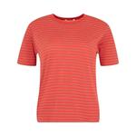 Футболки Auralee Soft Smooth Wool Stripe Jersey Tee 'Red Stripe' 1