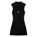 Платье мини M-Oloni-Short в рубчик 1