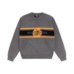 Свитера Stussy Striped Hibiscus Sweater 'Grey' 1