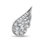 Серьги Tiara из белого золота с бриллиантами 2