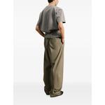 Широкие брюки с поясом 2