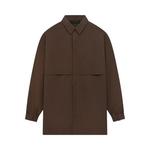 Овершерты Fear of God Essentials Military Nylon Overshirt 'Brown' 1